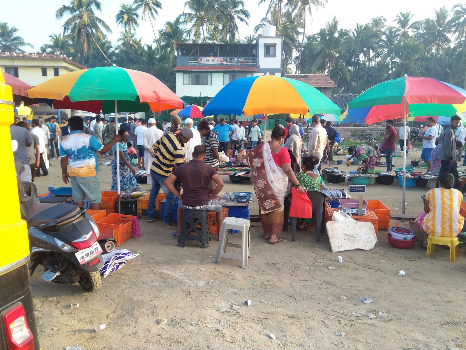 Local Fish Market Malvan