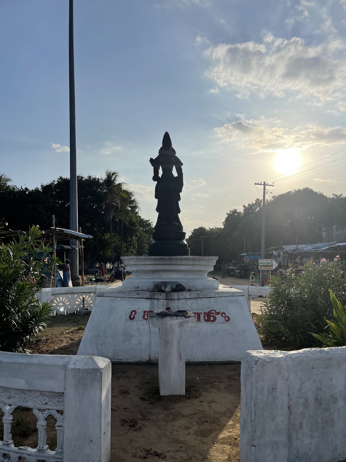 Poompuhar Beach and Archaeological Site