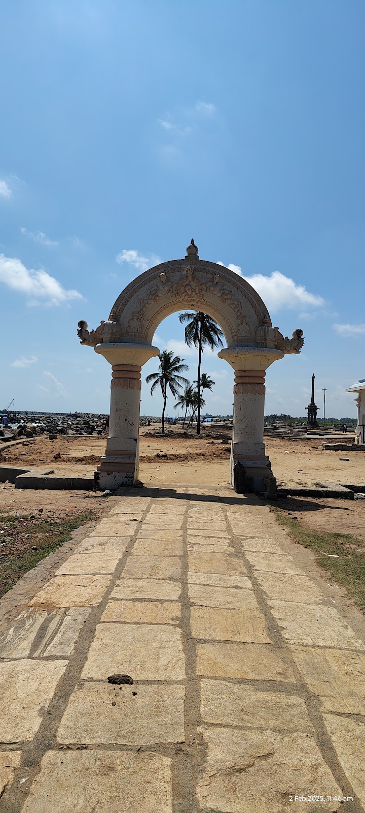 Poompuhar Beach and Archaeological Site