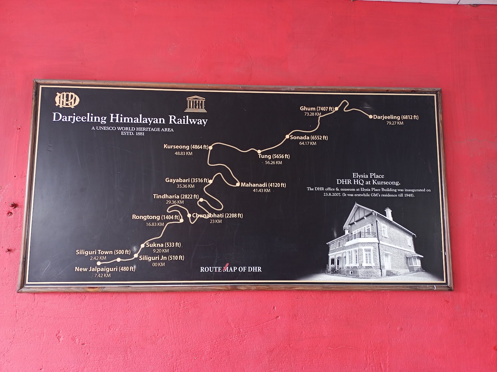 Ghoom Railway Station