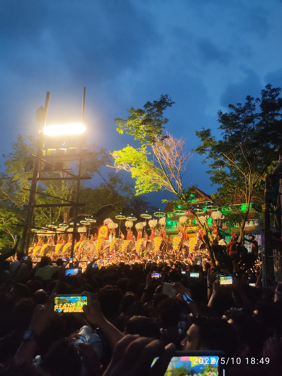 Thrissur Pooram Grounds