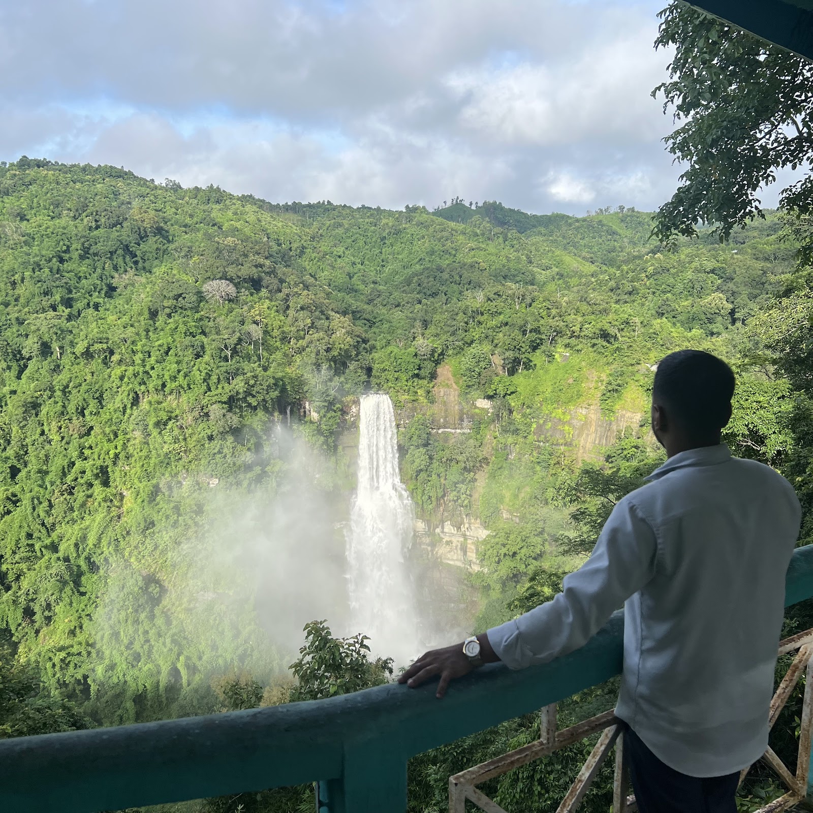 Small Waterfall near Tualvawng
