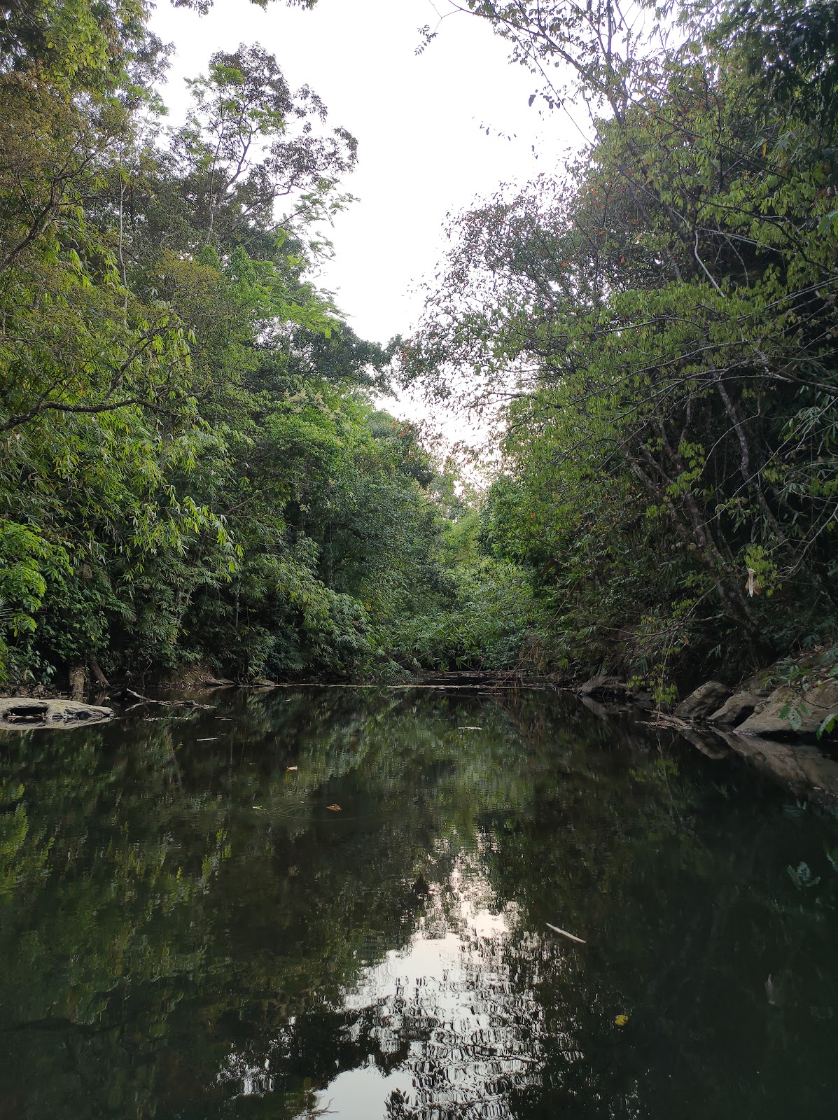 Small Waterfall near Tualvawng