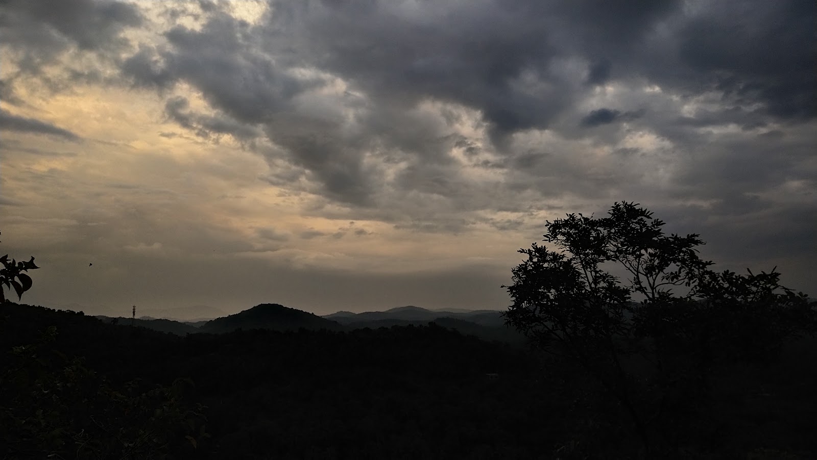 Chekunnu Cliff Viewpoint Vadakara Kerala India