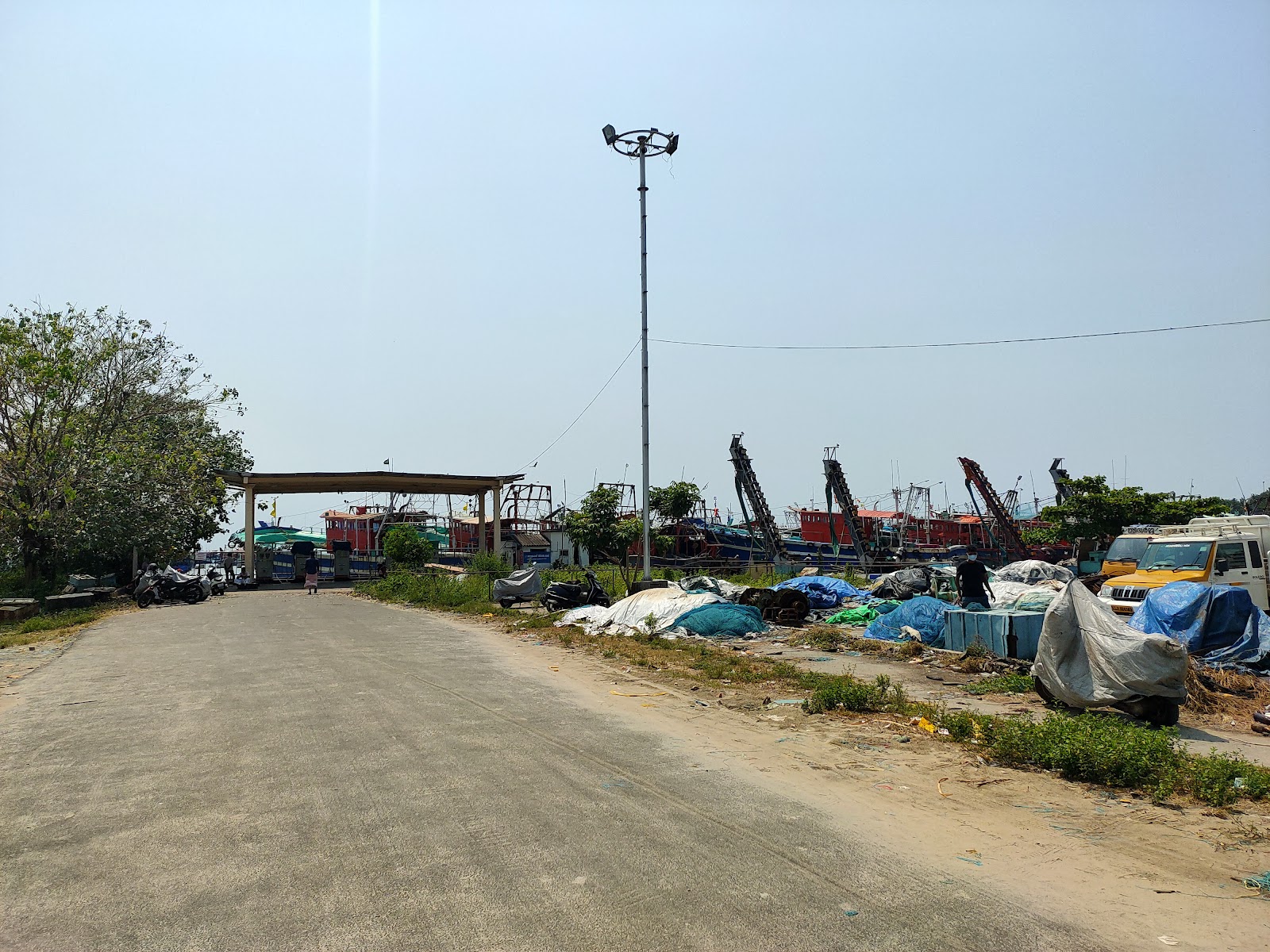 Fishing Jetty Vadakara Kerala India
