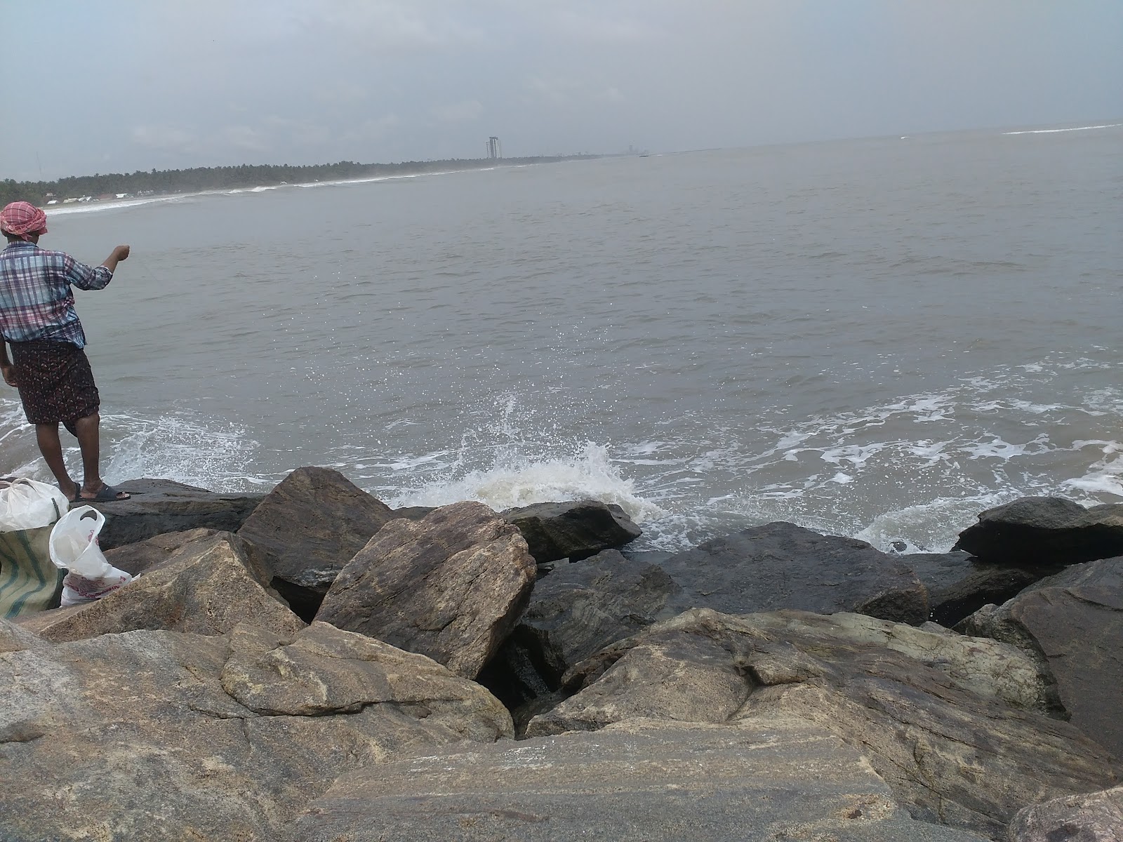 Fishing Jetty Vadakara Kerala India