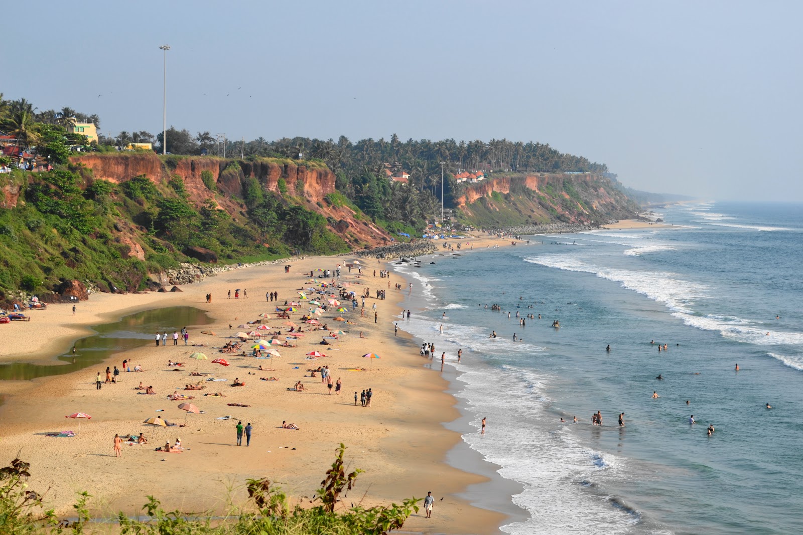 Varkala Cliff