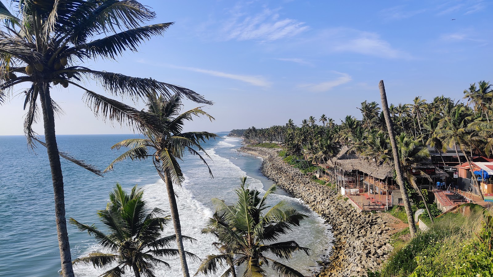 Varkala Cliff