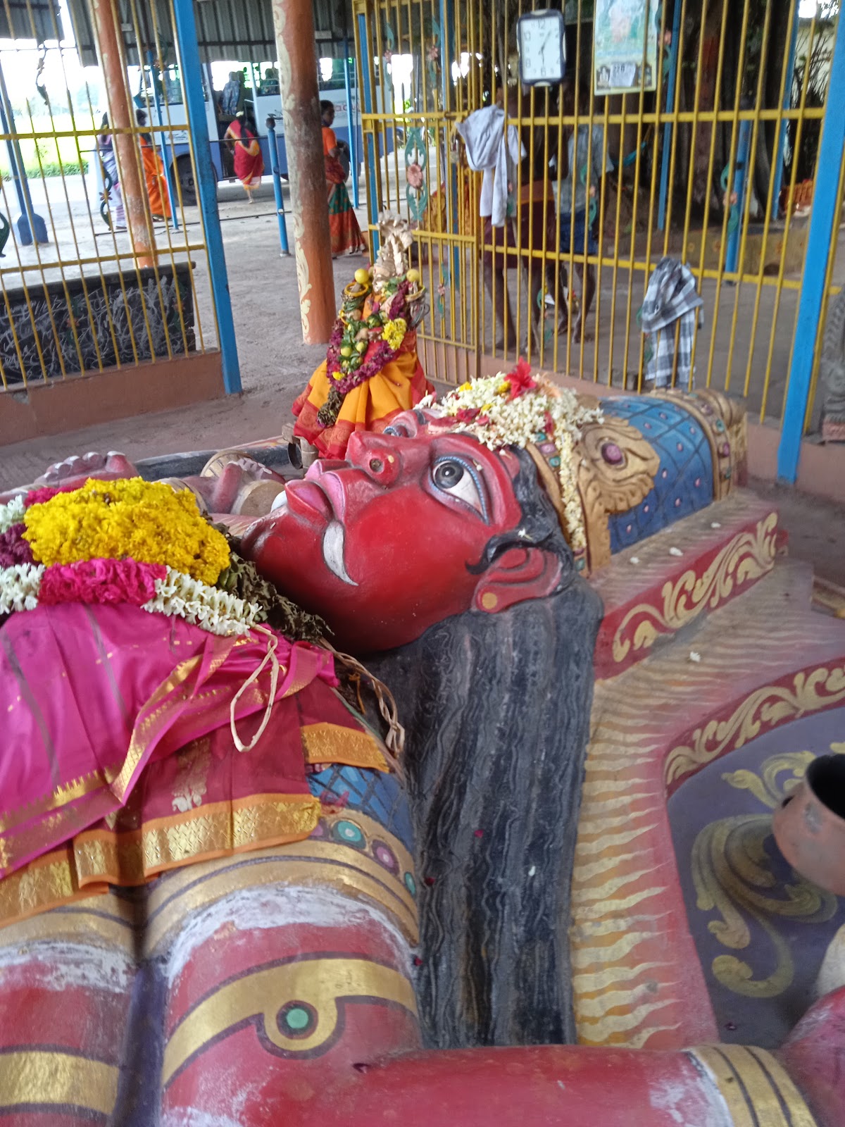 Melmalayanur Anjaneya Temple Melmalayanur Tamil Nadu India