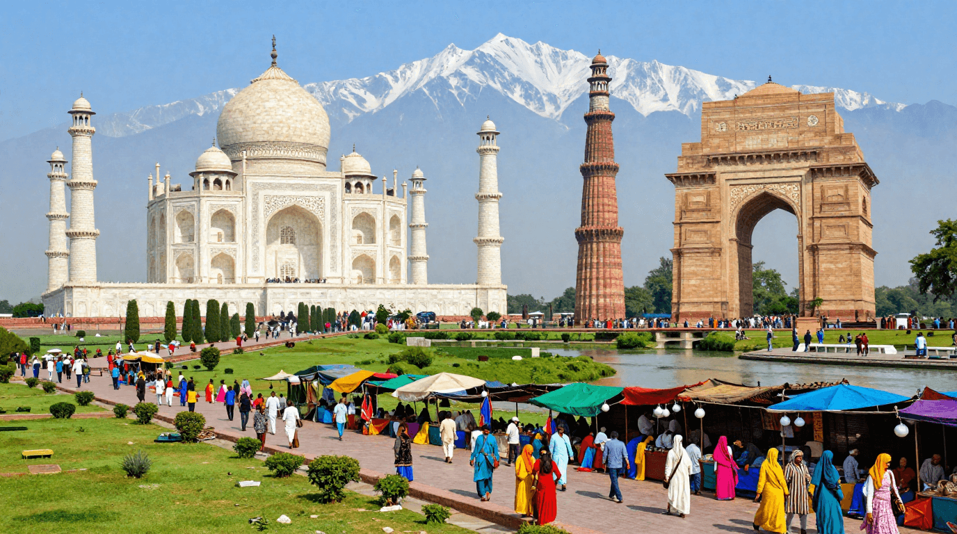 India tourism travel destinations